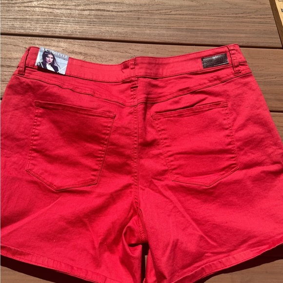 Shorts ,Women's Red Shorts - Picture 8 of 8